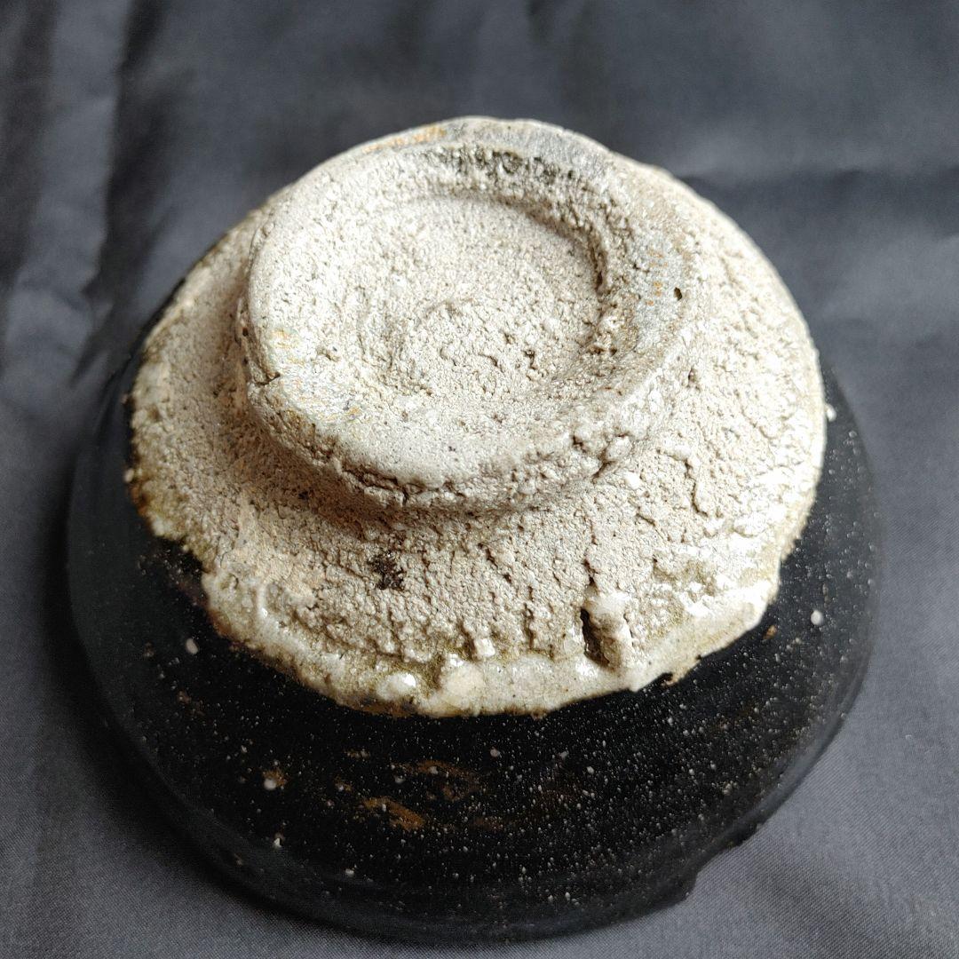 鯉江良二 引出黒茶碗　KOIE Ryoji tea bowl