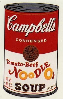 限定 Campbells Soup II/10枚セット 証明書付/ウォーホル
