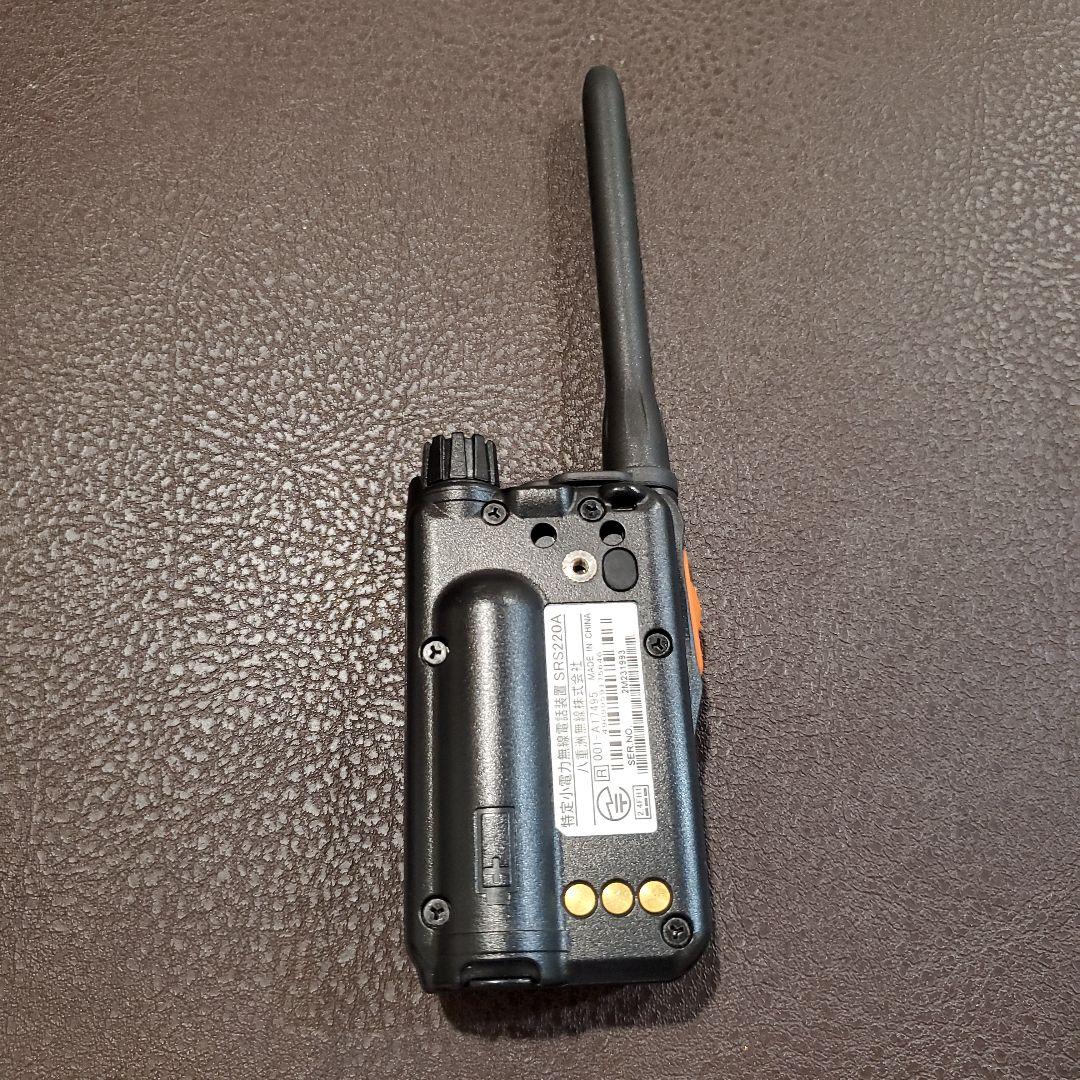 SRS 220 A トランシーバー 2台 イヤホン 2台
