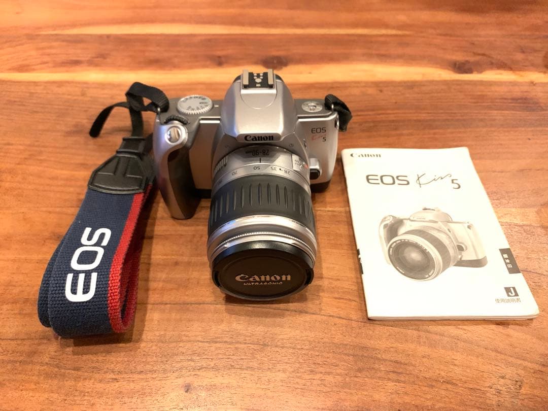 CANON EOS kiss 5 キヤノン　フィルムカメラ　レンズセット