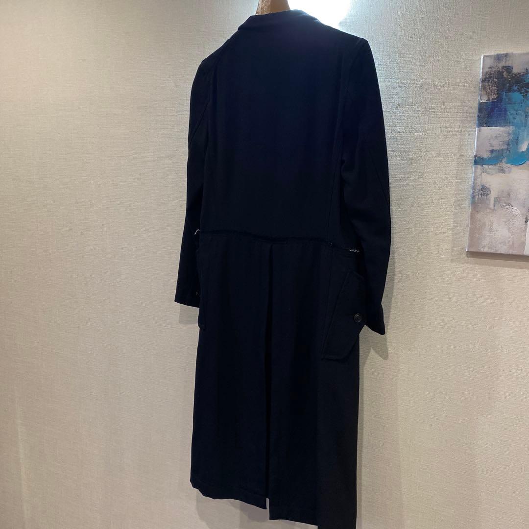 ロングコート ドッキング COMME des GARCONS 黒