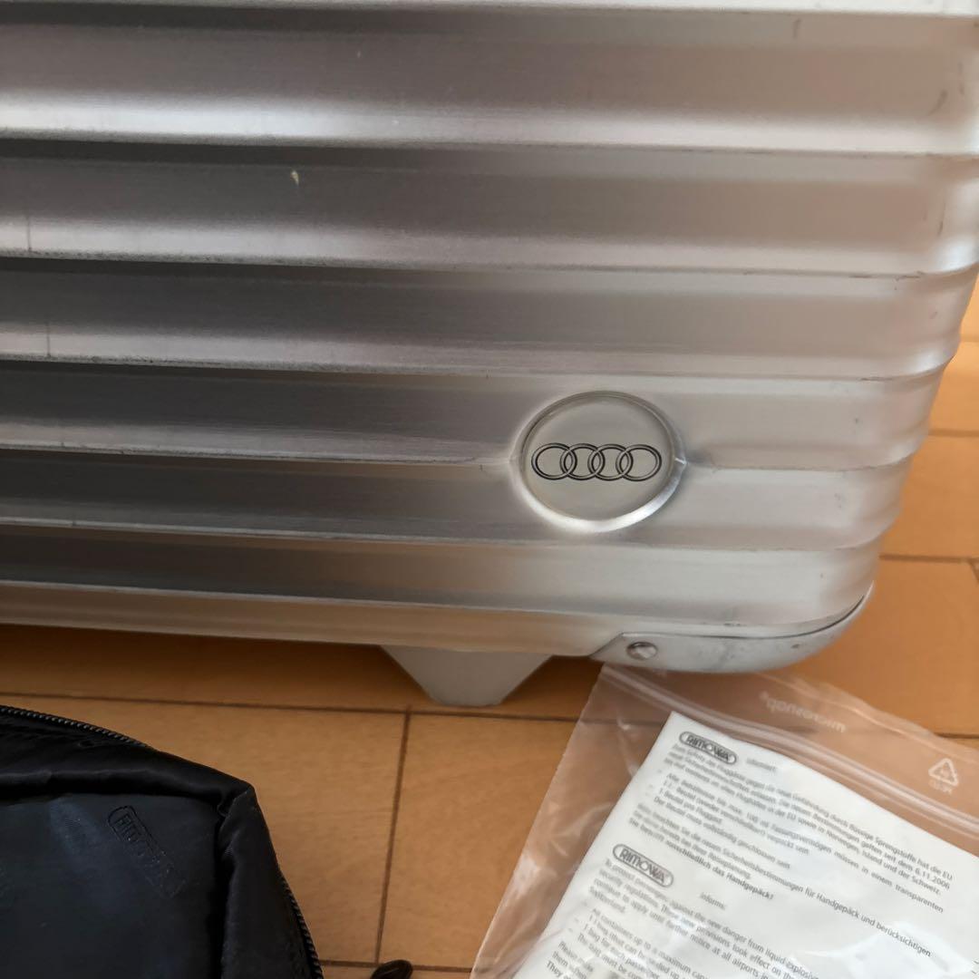 廃盤　リモワ　RIMOWA Audi限定　トパーズ　パイロット　二輪トロリー