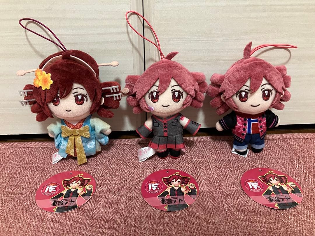 重音テト マスコット ぬいぐるみ ラウンドワン限定