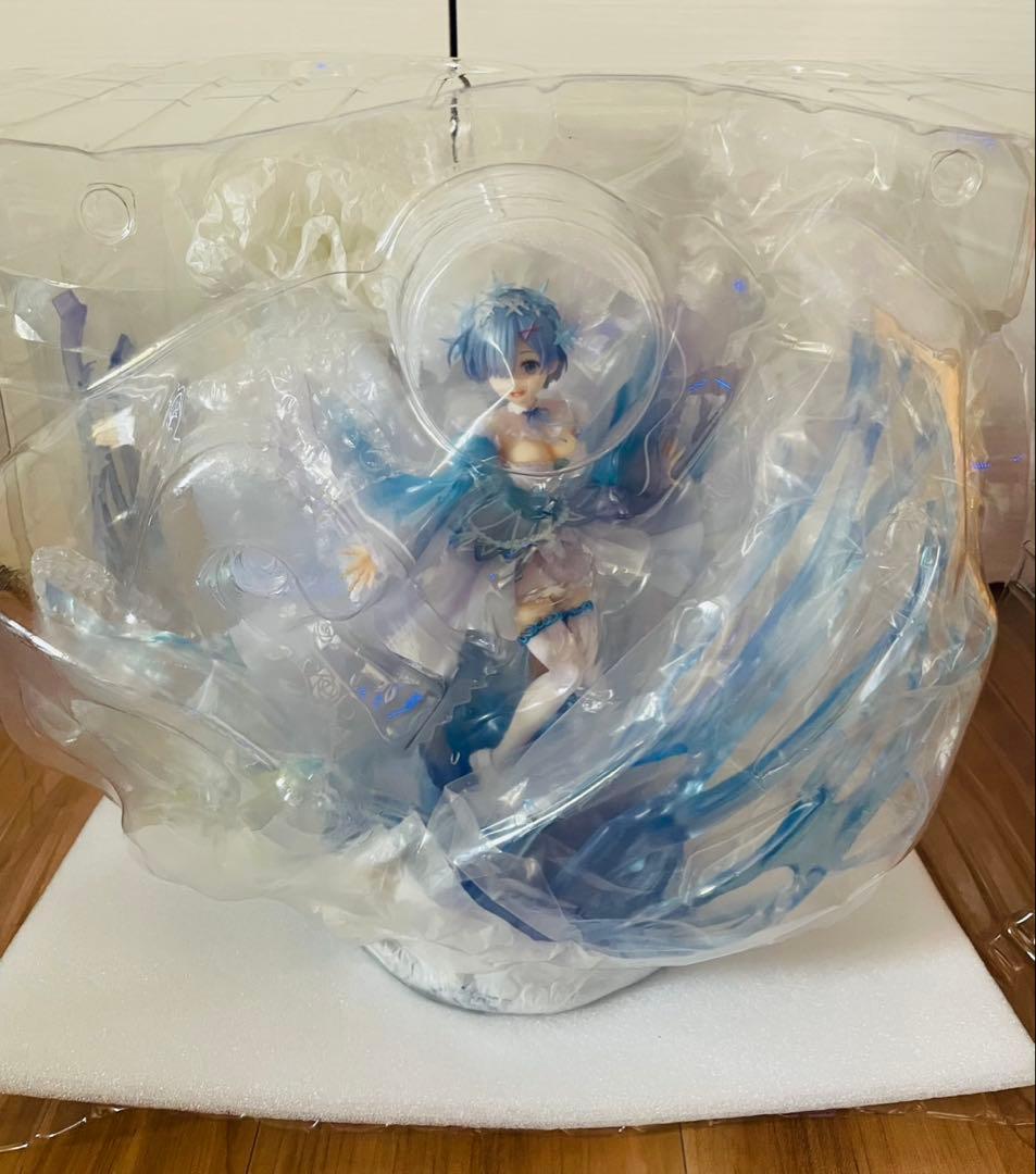 【渋スク】リゼロ クリスタルドレスVer レム フィギュア