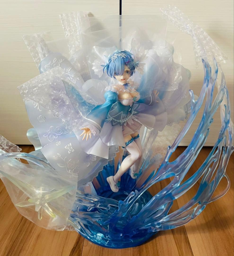 【渋スク】リゼロ クリスタルドレスVer レム フィギュア