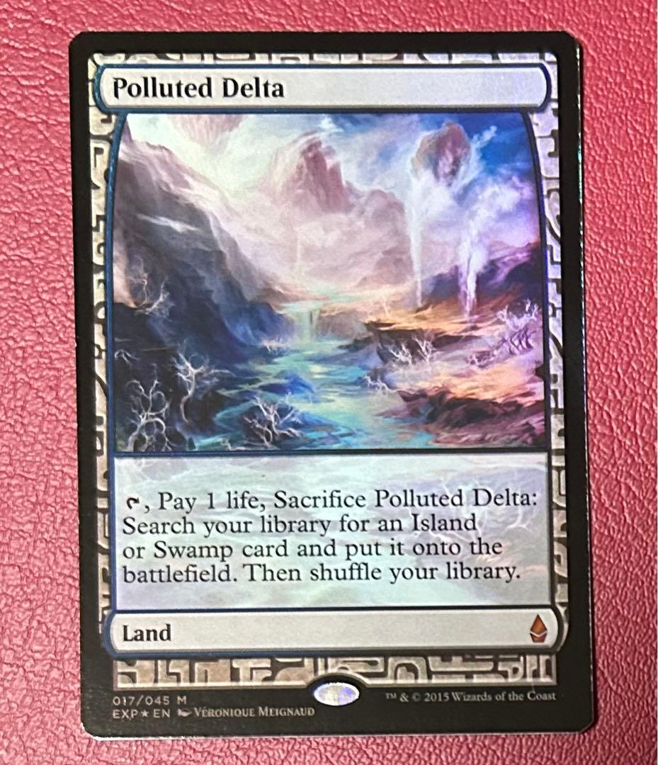mtg 汚染された三角州　EXP foil