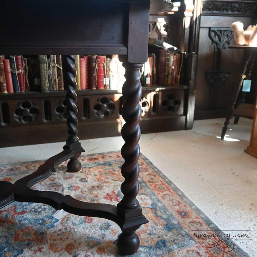 L3710-39 英国アンティーク オーク 丸テーブル ダイニング 食卓テーブル