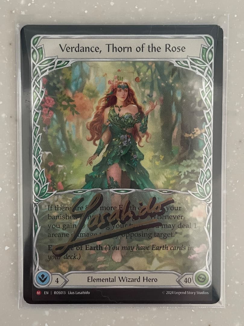 Verdance/ヴァーダンス FAB アーティストプルーフ