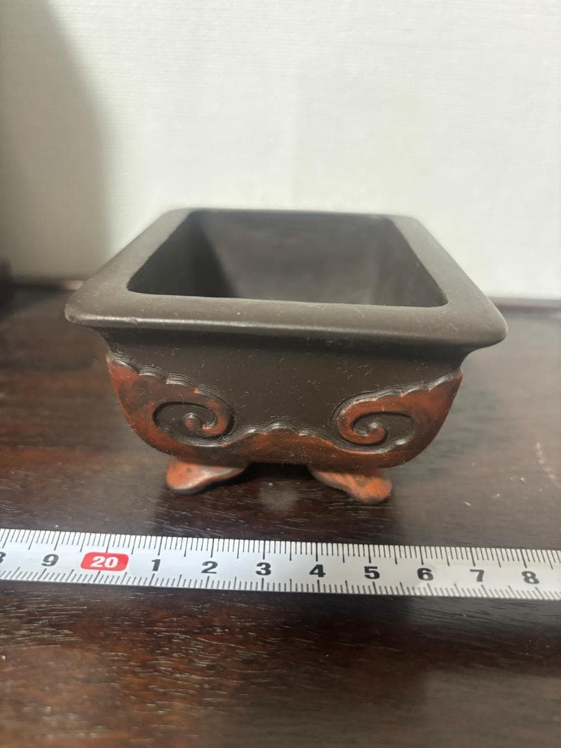 紫砂の鉢 盆栽鉢◇中国宜興◇