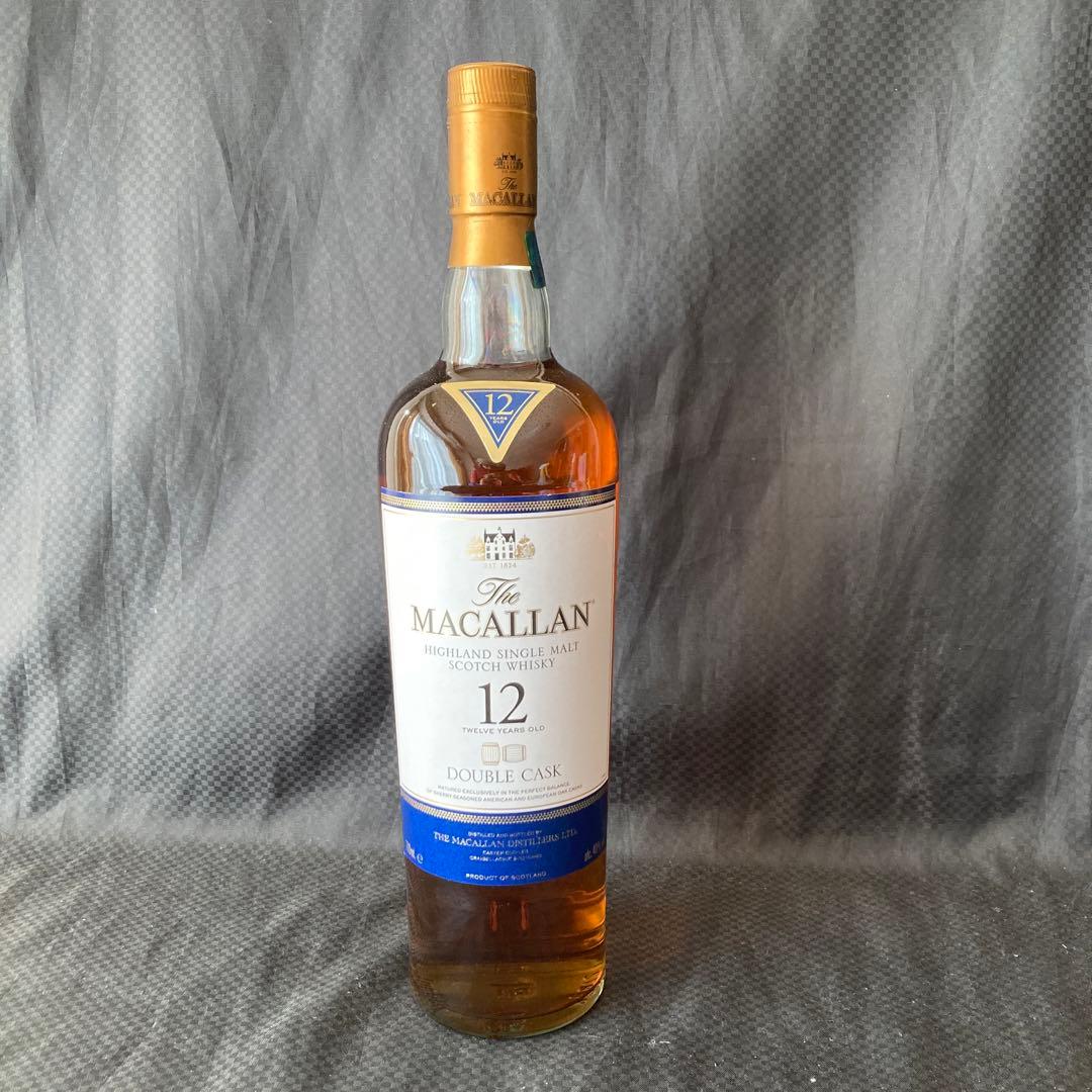 マッカラン12年　 ダブルカスク　旧ボトル　スッコチウイスキー　正規品