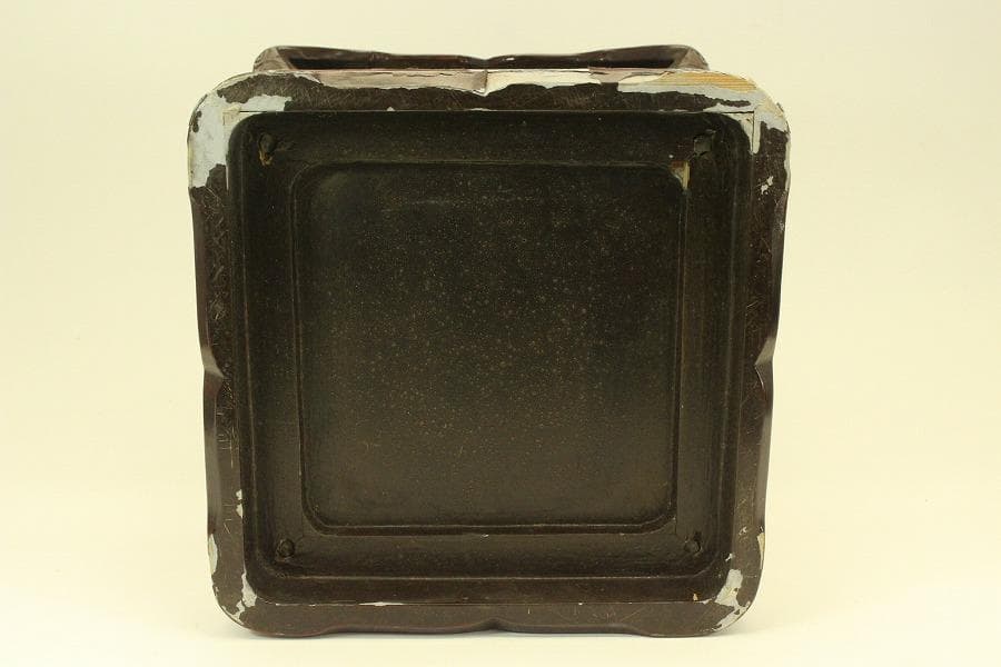 具利 彫刻 高炉台 高卓 時代物(A983)