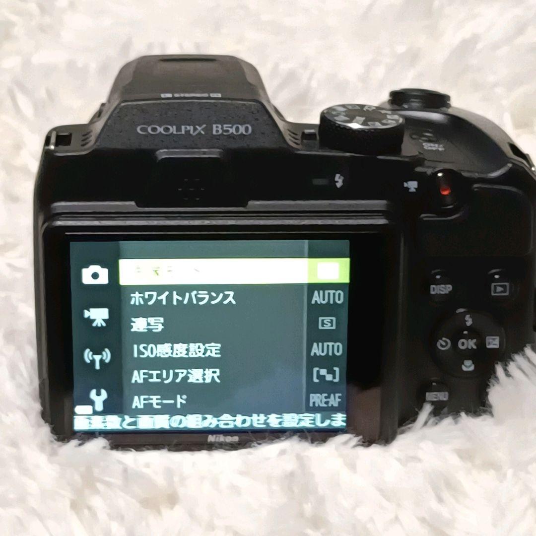 【美品】Nikon COOLPIX B500 専用アプリでスマホとwifi接続
