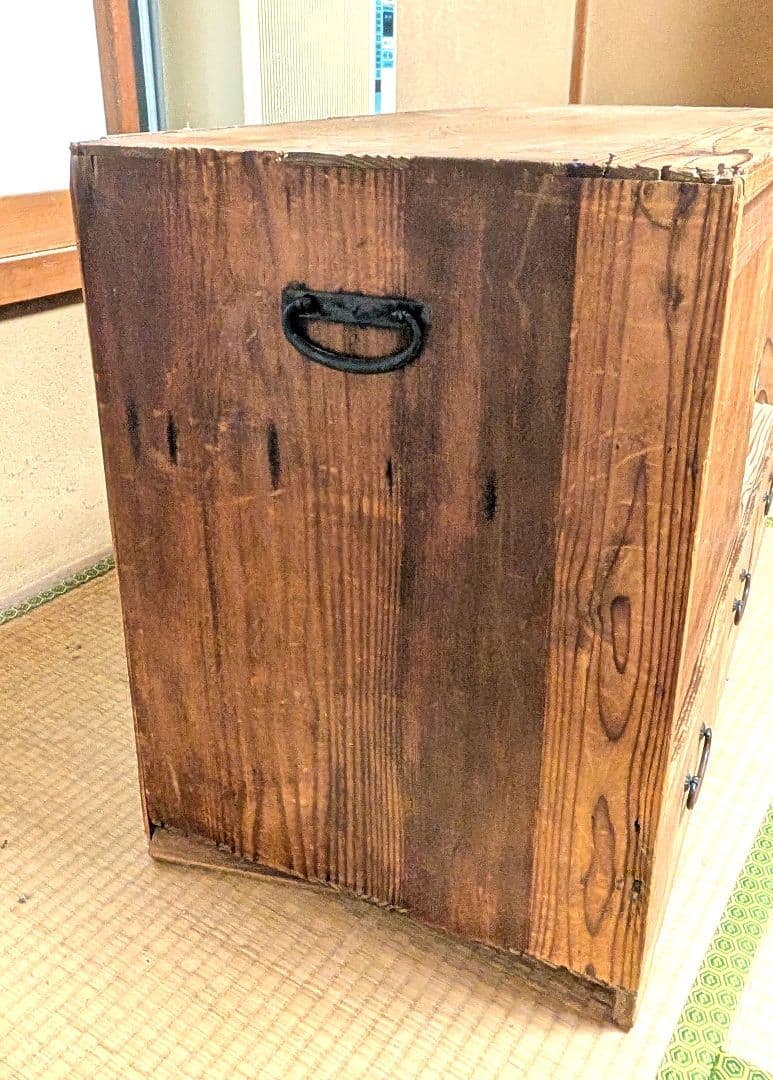 【直接引き渡可】昭和レトロ 桐 アンティーク家具 古道具