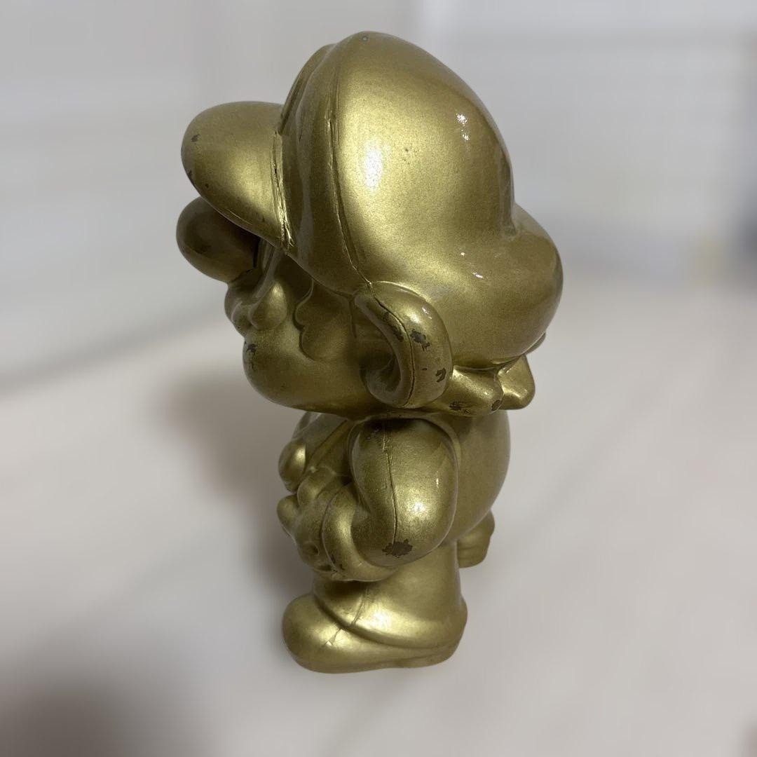 非売品　任天堂 店頭ディスプレイ ゴールド マリオ 像