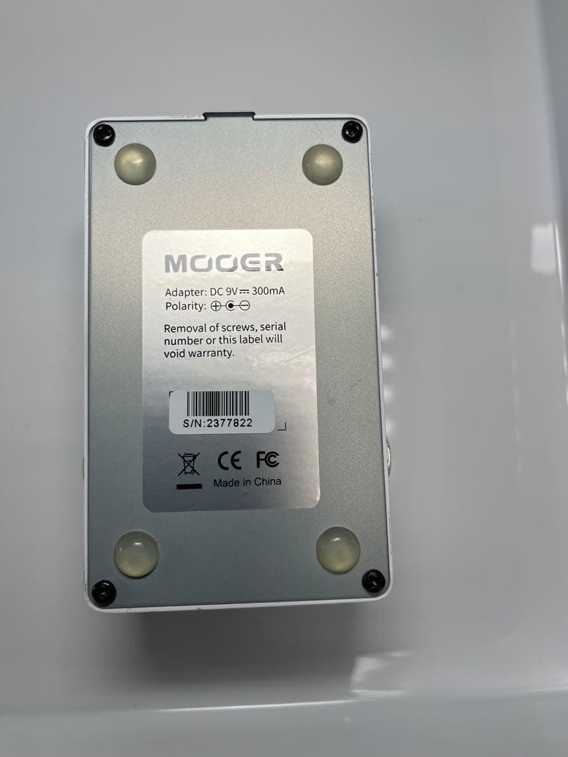ギター　アンプシミュレータ　MOOER PREAMP MODEL X2