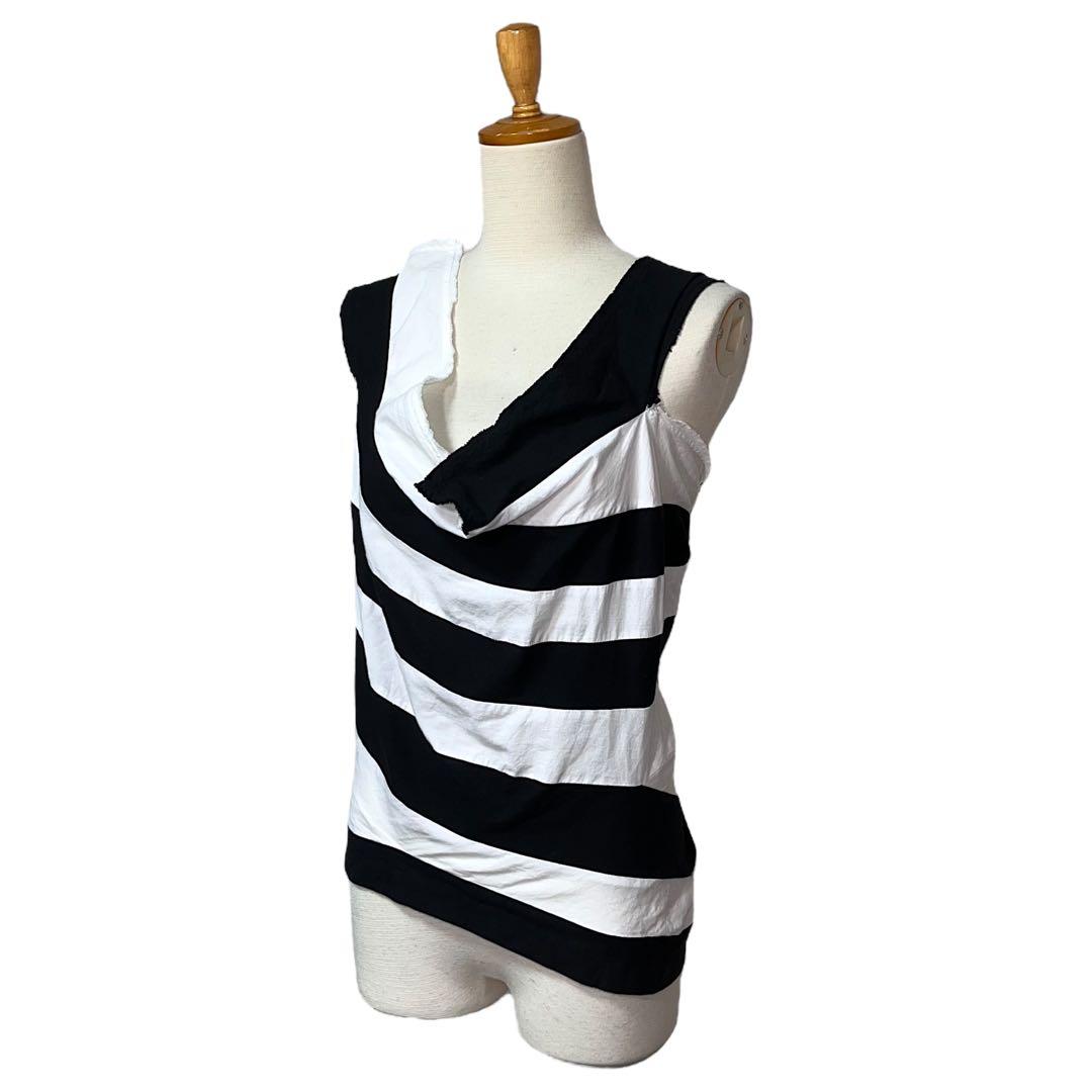 トップス JUNYA WATANABE Boarder tank top