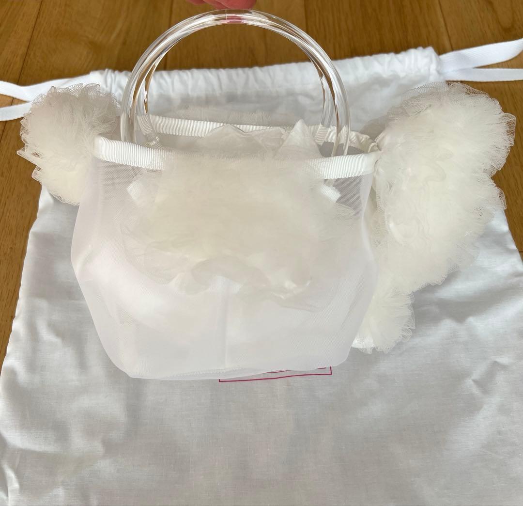 新品未使用　LUDLOW ラドロー　プードル　バッグ　白