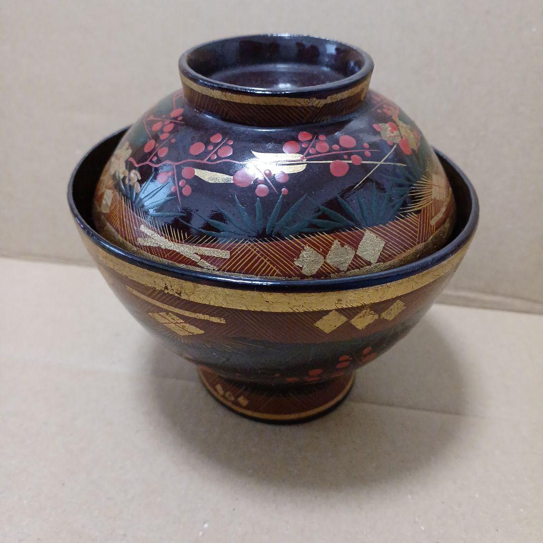 江戸時代　秀衝塗　椀