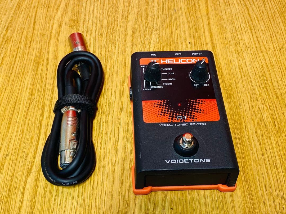 TC-Helicon Voicetone R1 ボーカルエフェクトペダル