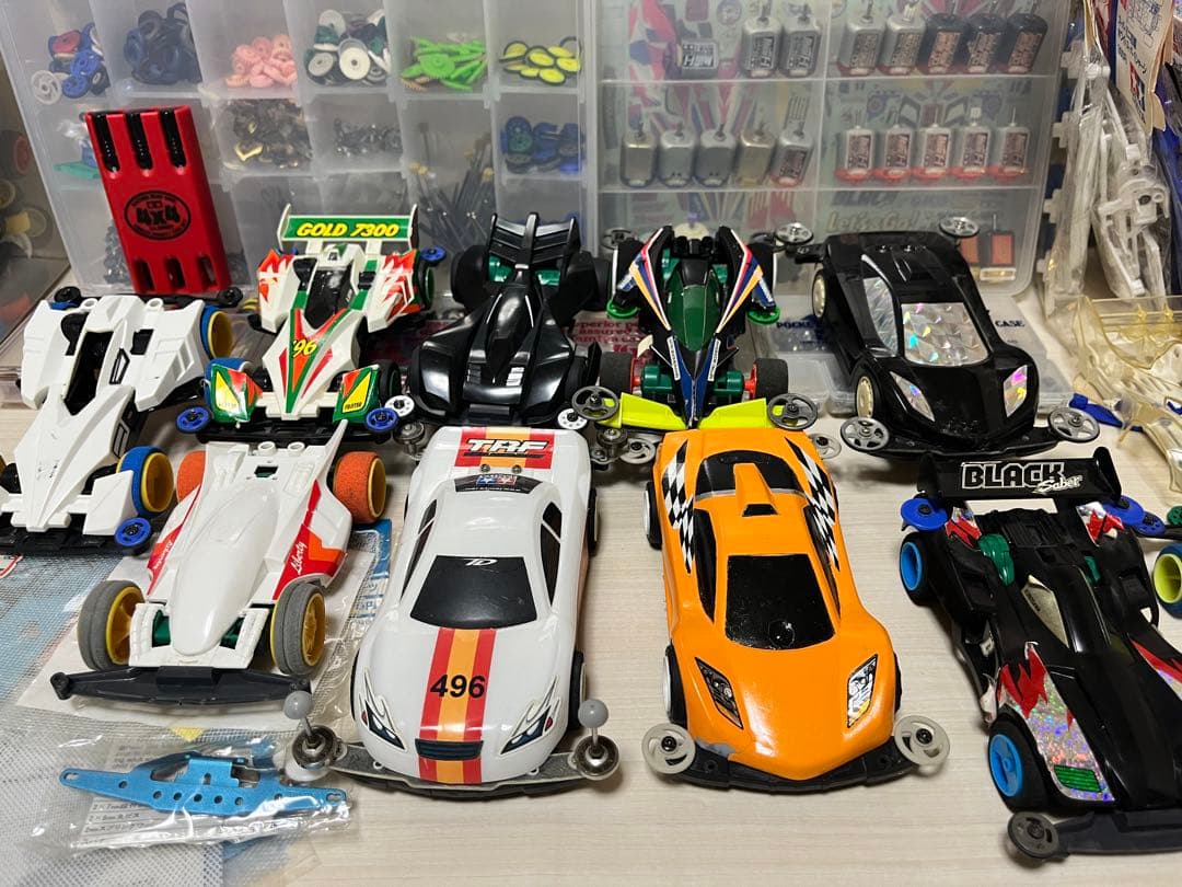 ミニ四駆　ボディ　ケース　パーツまとめ売り