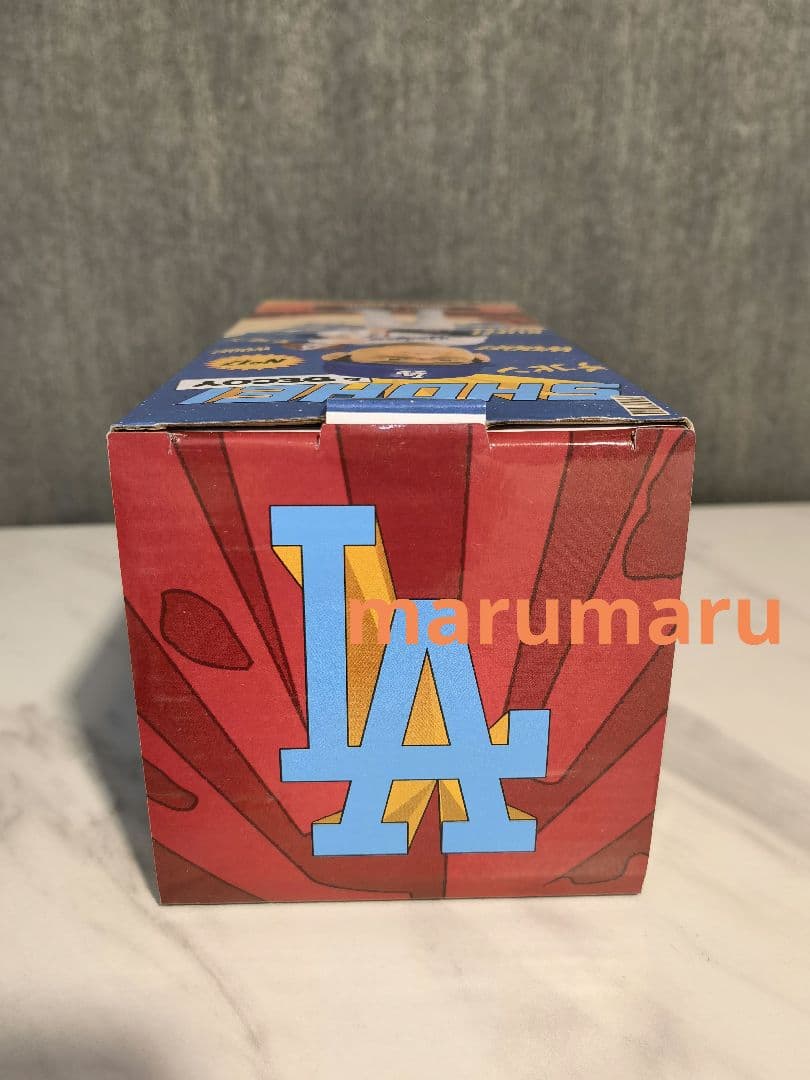 [本物]8月28日来場者限定 大谷翔平&デコピン ボブルヘッド ドジャース ⑥