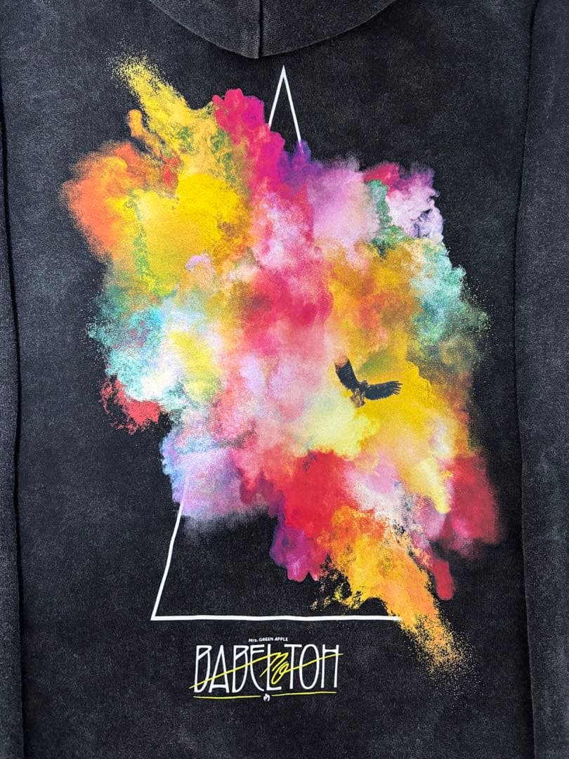 “EDEN to BABEL”フーディ / ブラック　XLサイズ