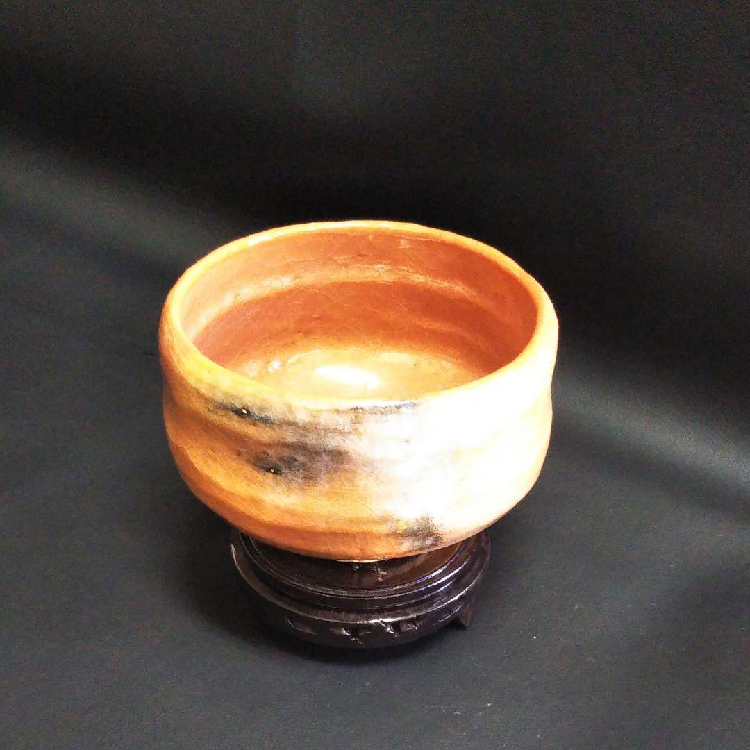 ※楽焼/赤楽茶碗/直径12cm/1客/