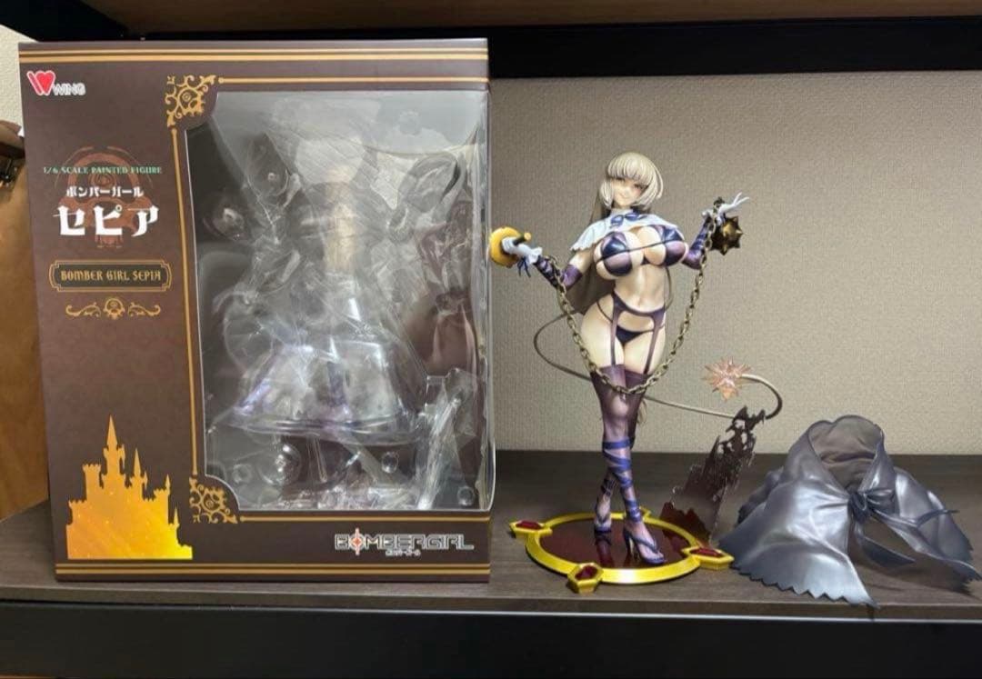 WING　ボンバーガール セピア 1/6　フィギュア