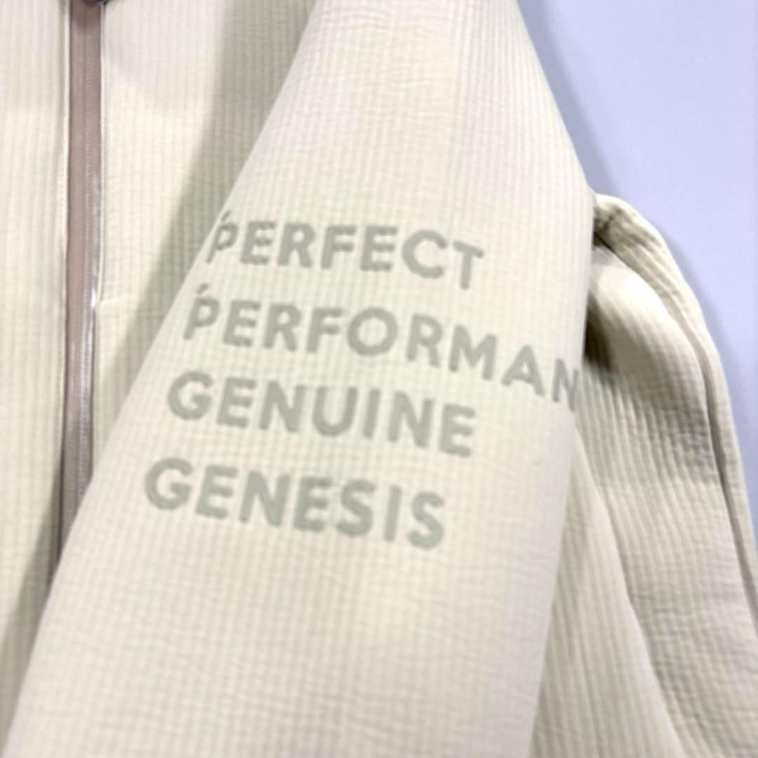 未使用❗️PGG モックネック　ブルゾン　ダブルジップ　ベージュ系　1/M