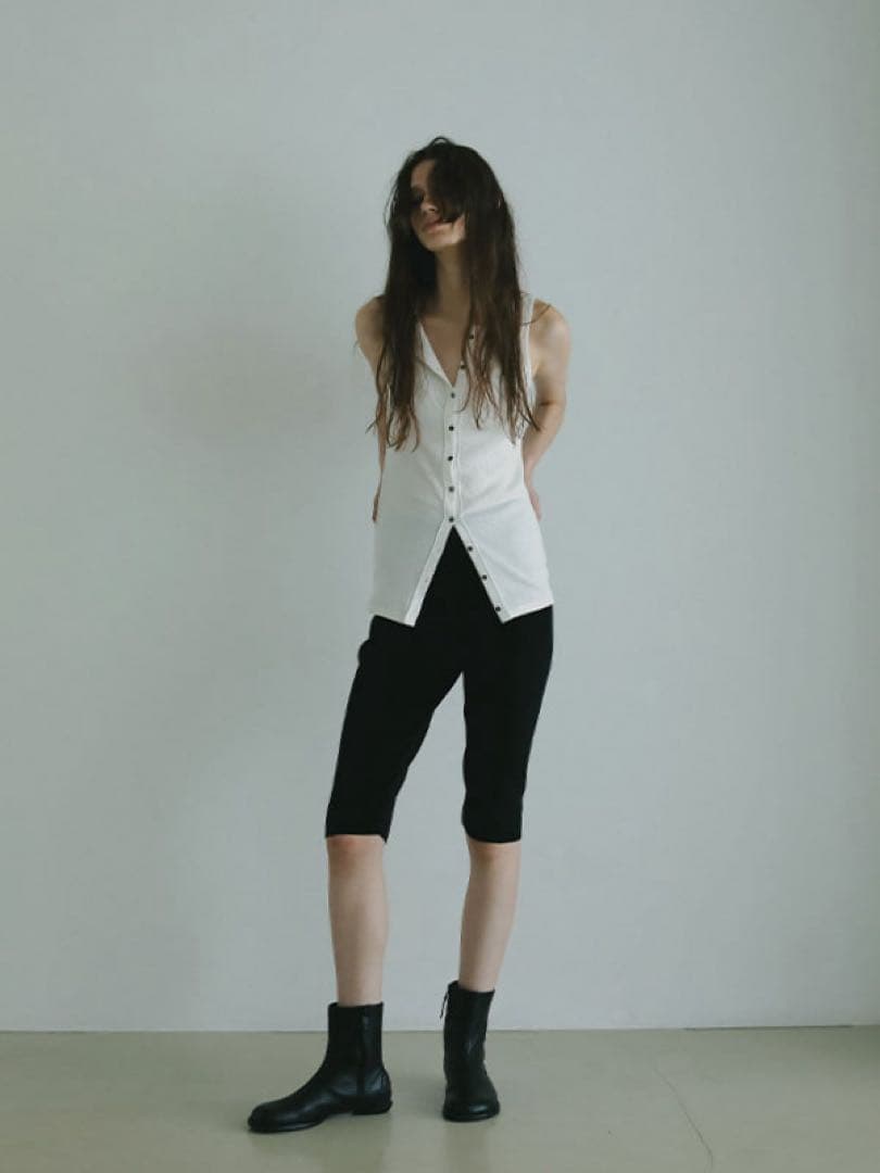 ETRE TOKYO 新作 完売 フロントオープンタンクトップ レイヤード 新品