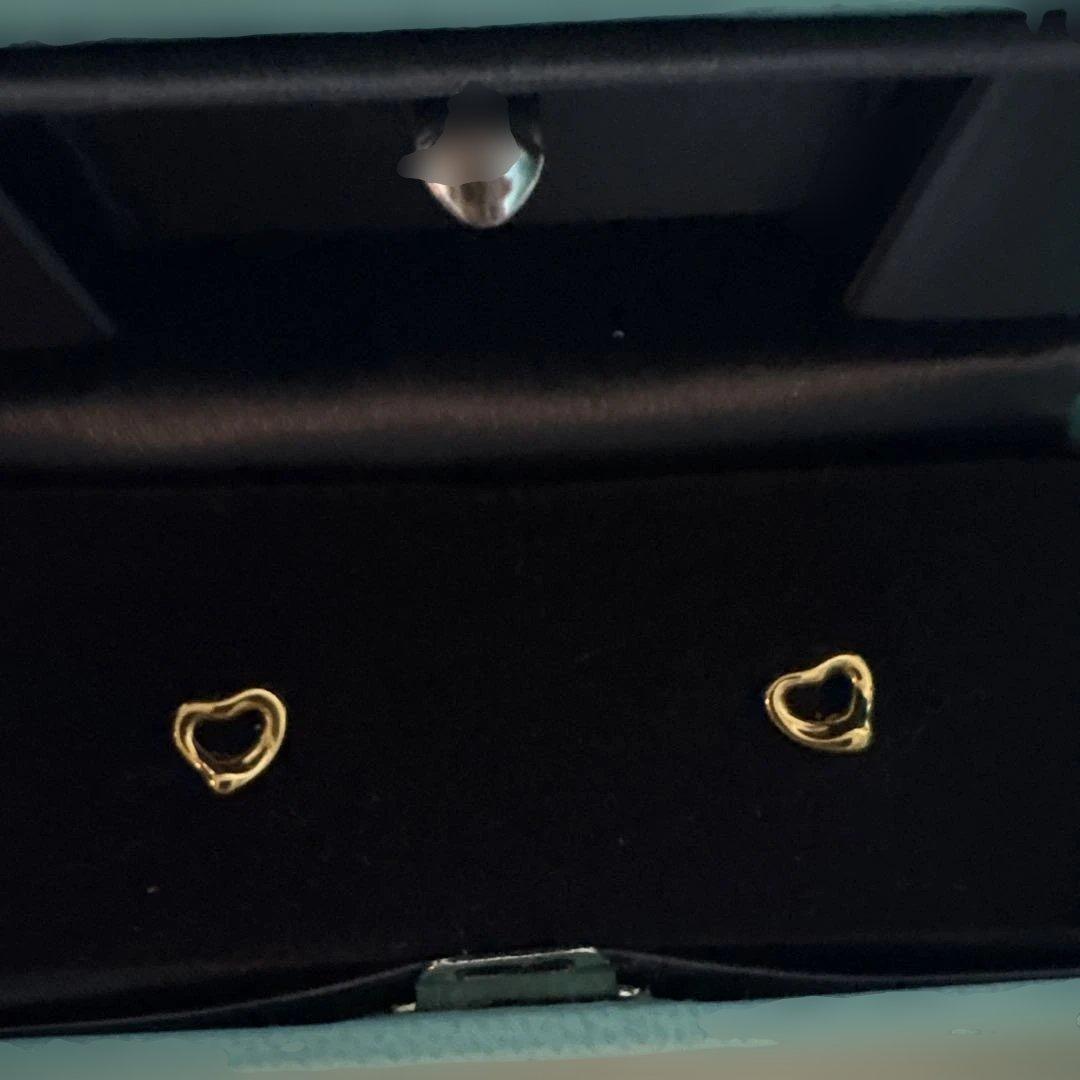 Tiffany & Co. ハート型ピアス ゴールド