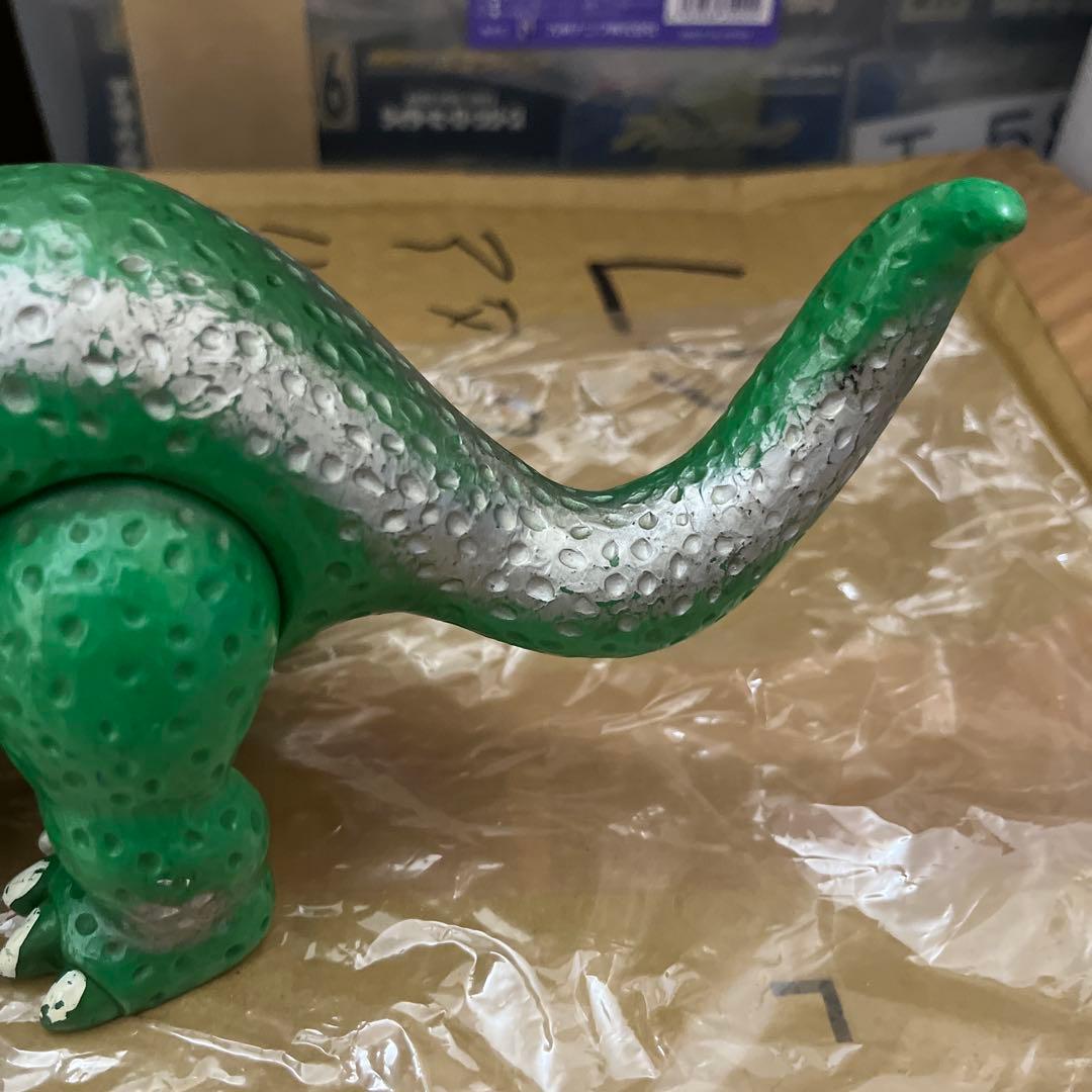 ⚠️激レア　野村トーイ　ネッシー　怪獣王子　ソフビ　緑色　1960年代　当時物