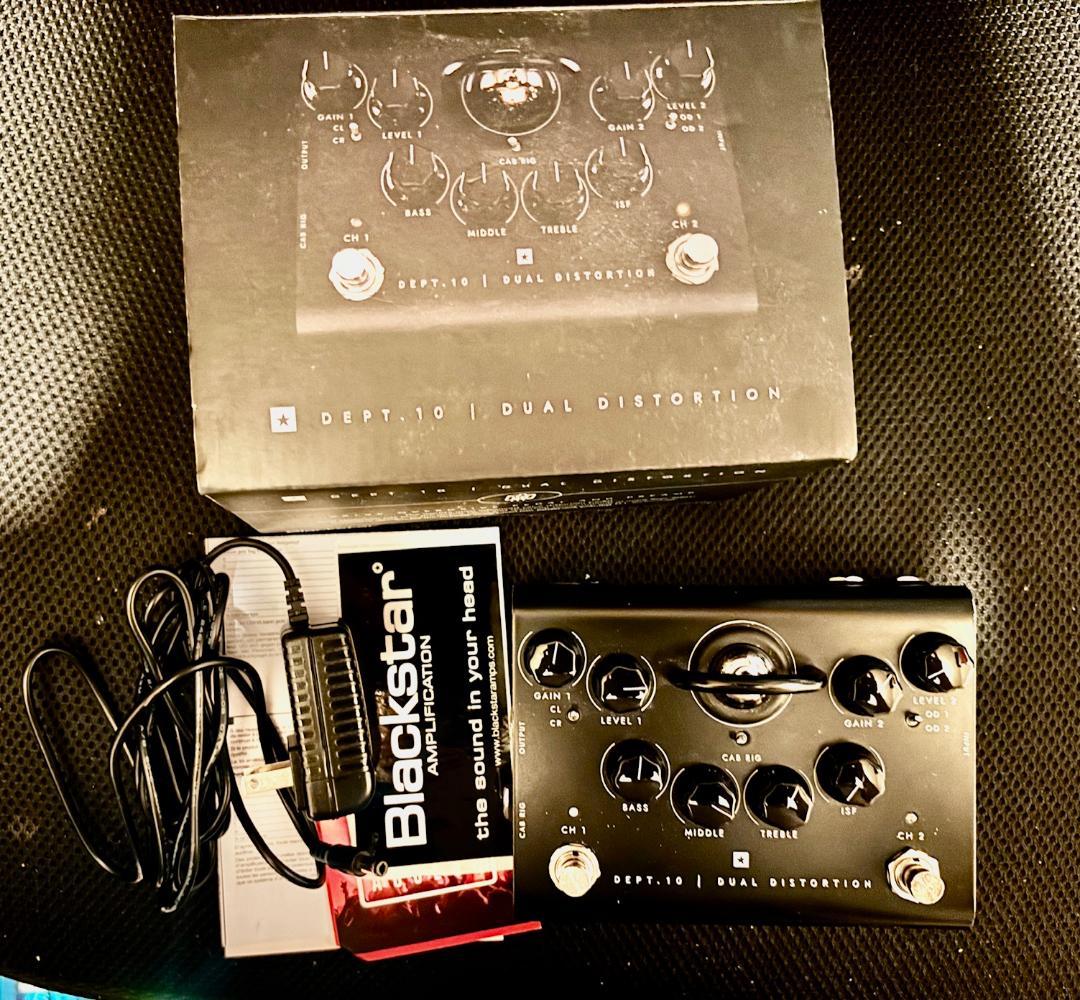 BLACKSTAR DEPT.10 Dual Distortion 真空管