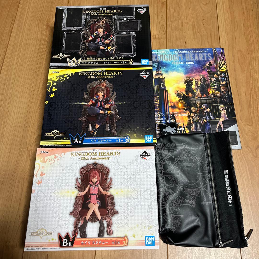ソラ カイリ スタチュー 一番くじキングダムハーツ　ラストワン A賞 B賞+α