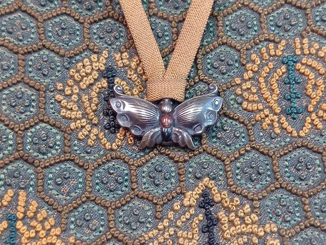 相良刺繍／懐紙入れ／茶道