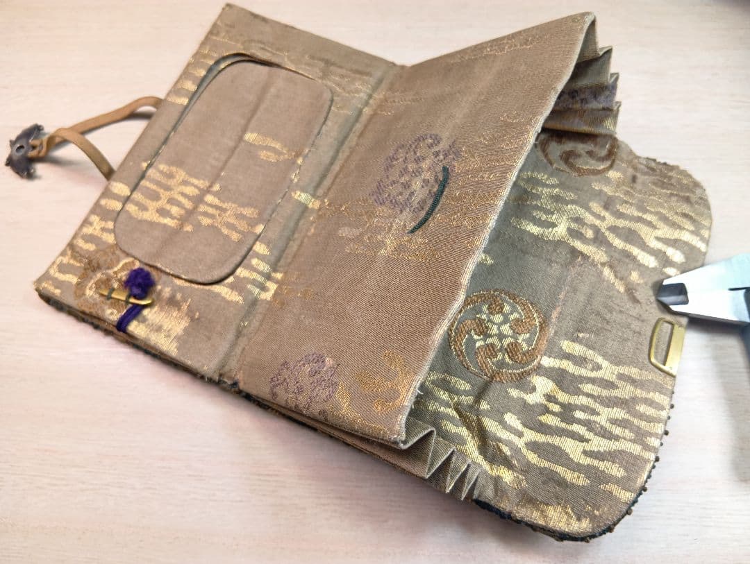 相良刺繍／懐紙入れ／茶道