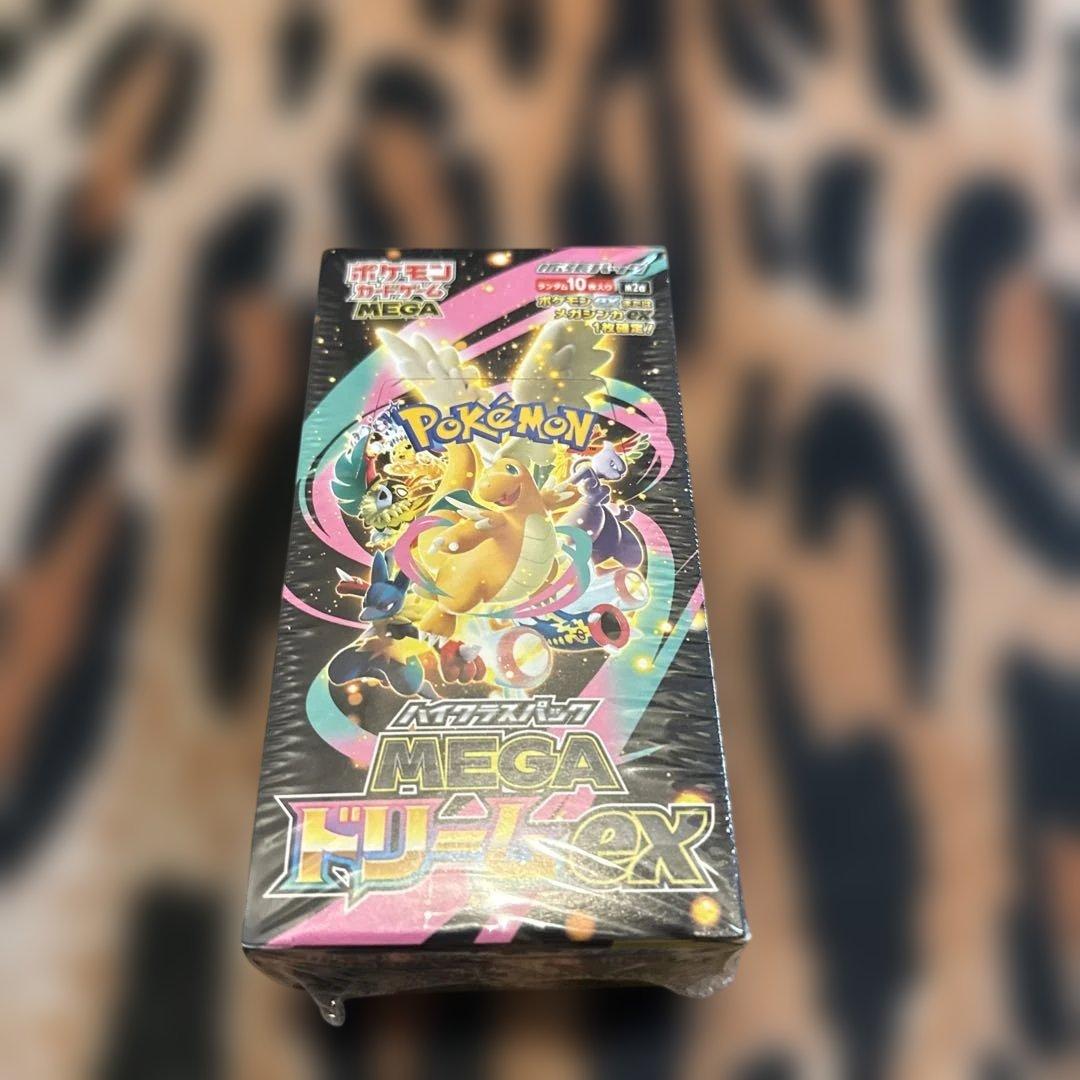 ポケモンカードゲーム MEGAドリームEX 10パック入り　未開封BOX