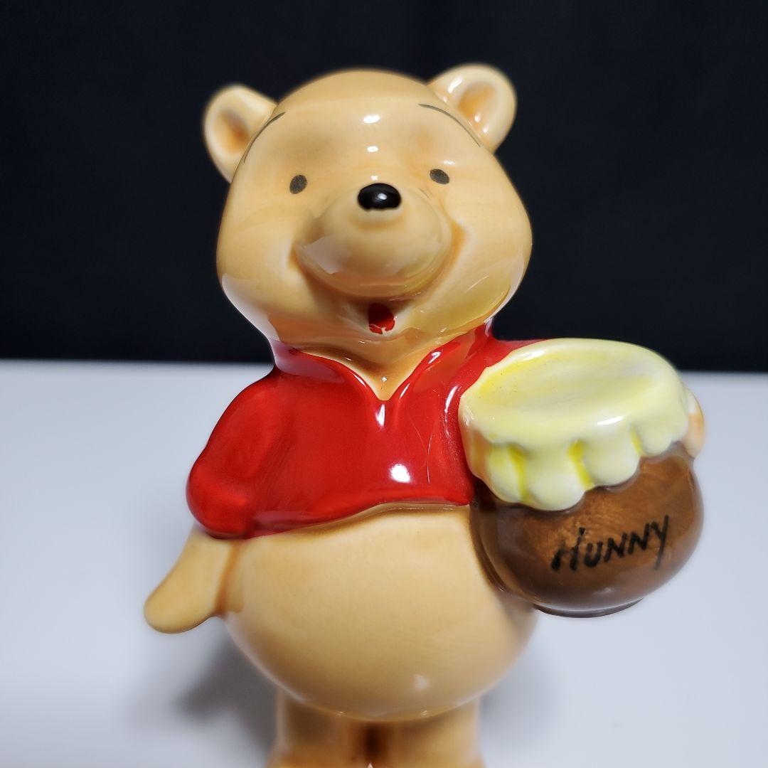 90s 陶器製 くまのプーさん ハニーポット ヴィンテージ 陶器