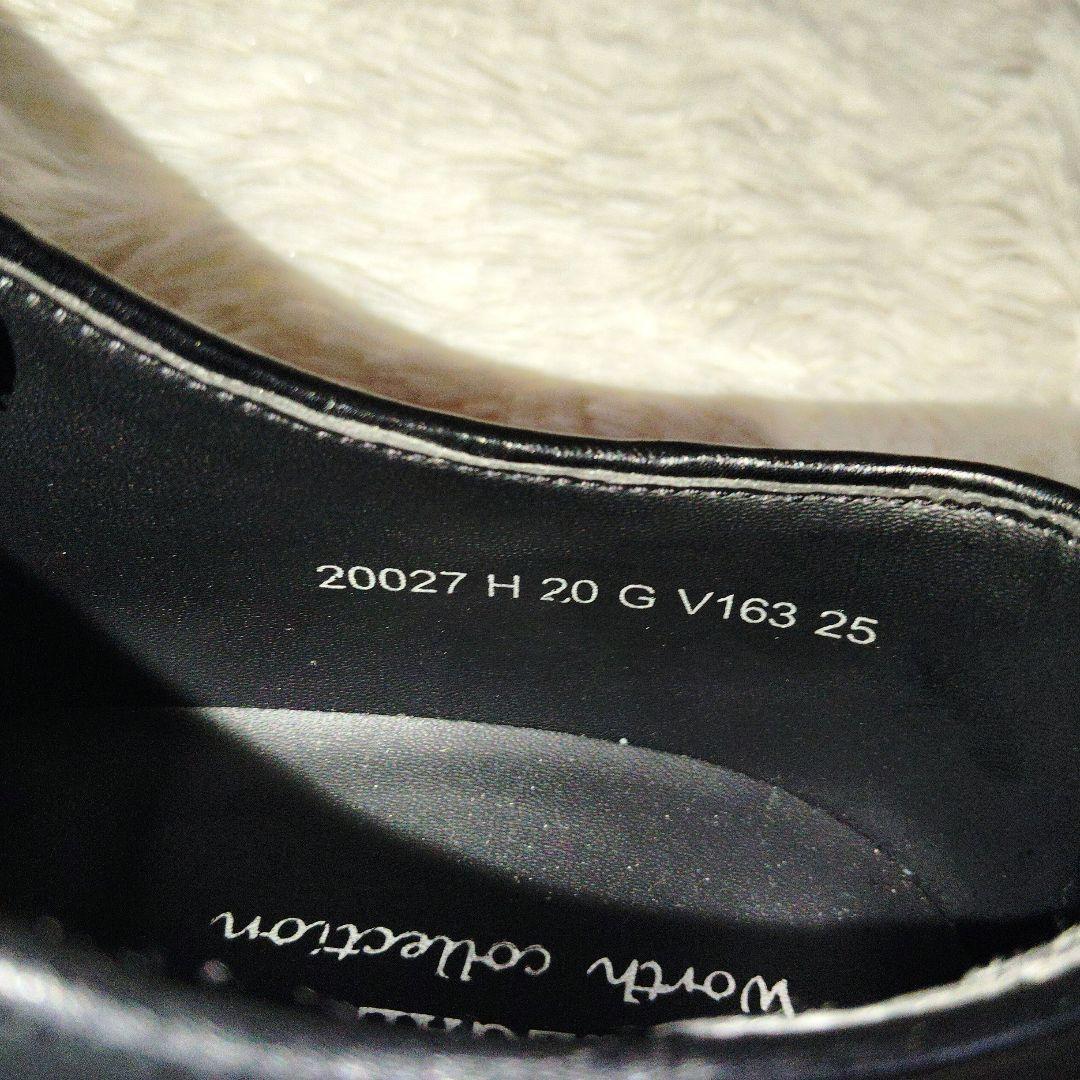 【美品】REGALリーガル　プレーントウ　冠婚葬祭　25