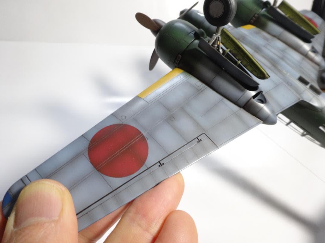 タミヤ1/48「百式司令部偵察機Ⅲ」完成品