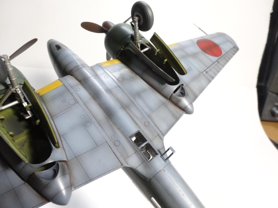 タミヤ1/48「百式司令部偵察機Ⅲ」完成品