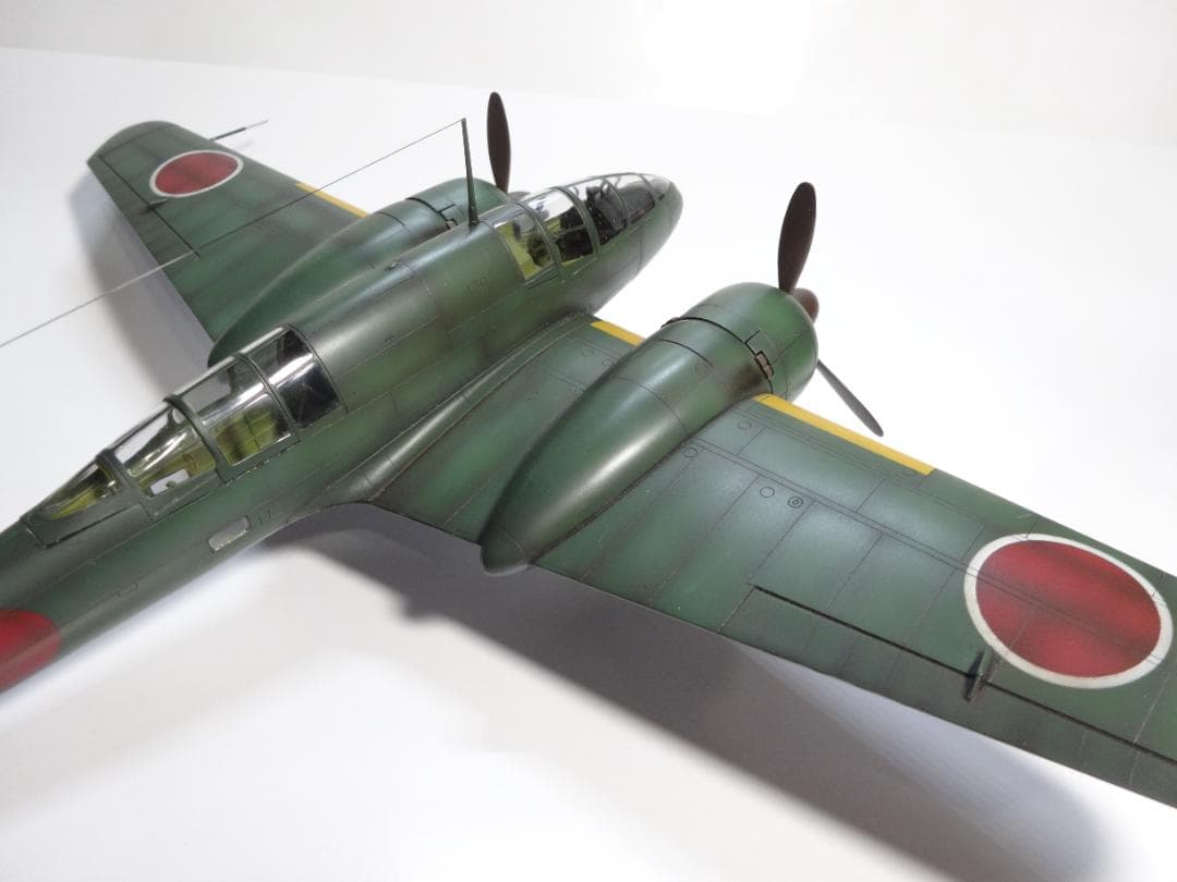 タミヤ1/48「百式司令部偵察機Ⅲ」完成品