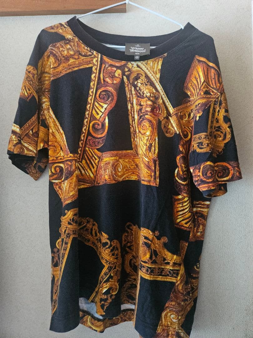 【入手不可】vivienne westwood バロック柄 額縁　Tシャツ