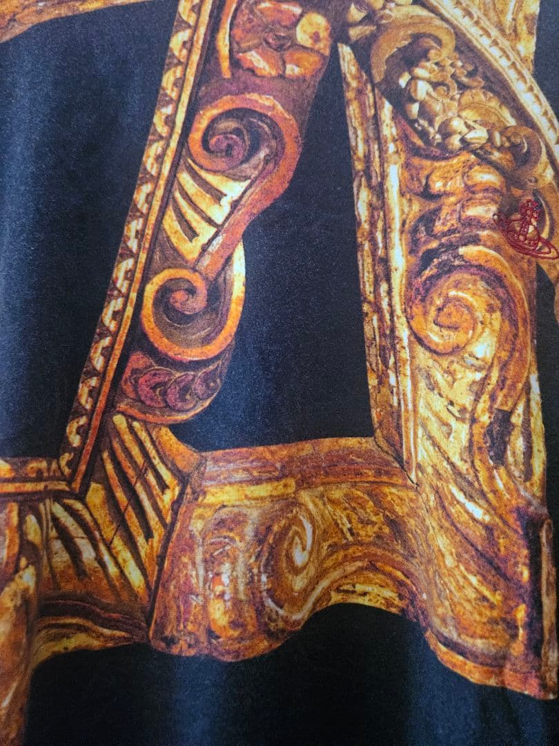 【入手不可】vivienne westwood バロック柄 額縁　Tシャツ