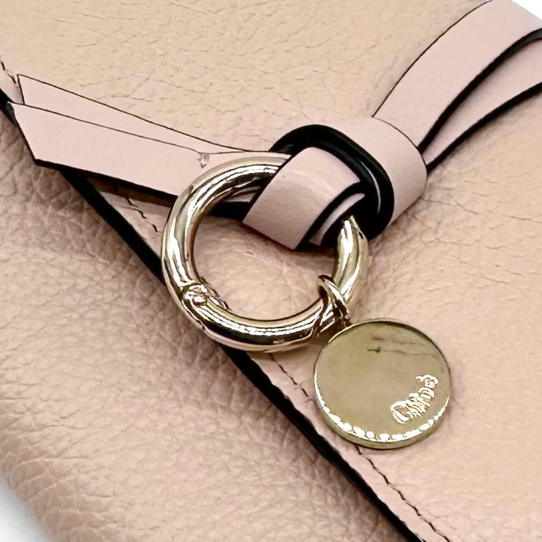 極美品✨Chloe クロエ アルファベット スモールトリフォールドウォレット