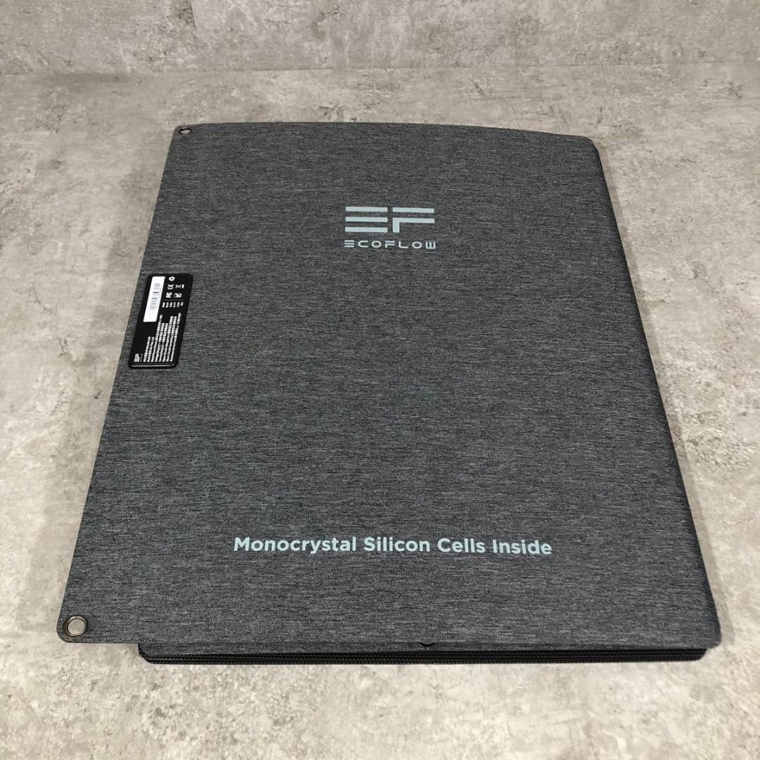 未使用 ECOFLOW エコフロー ソーラーチャージャー　110W 折りたたみ