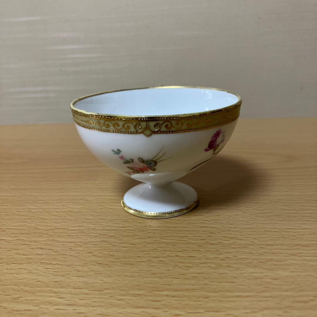 2. オールドノリタケ、マルキ印、金彩カップ＆ソーサー