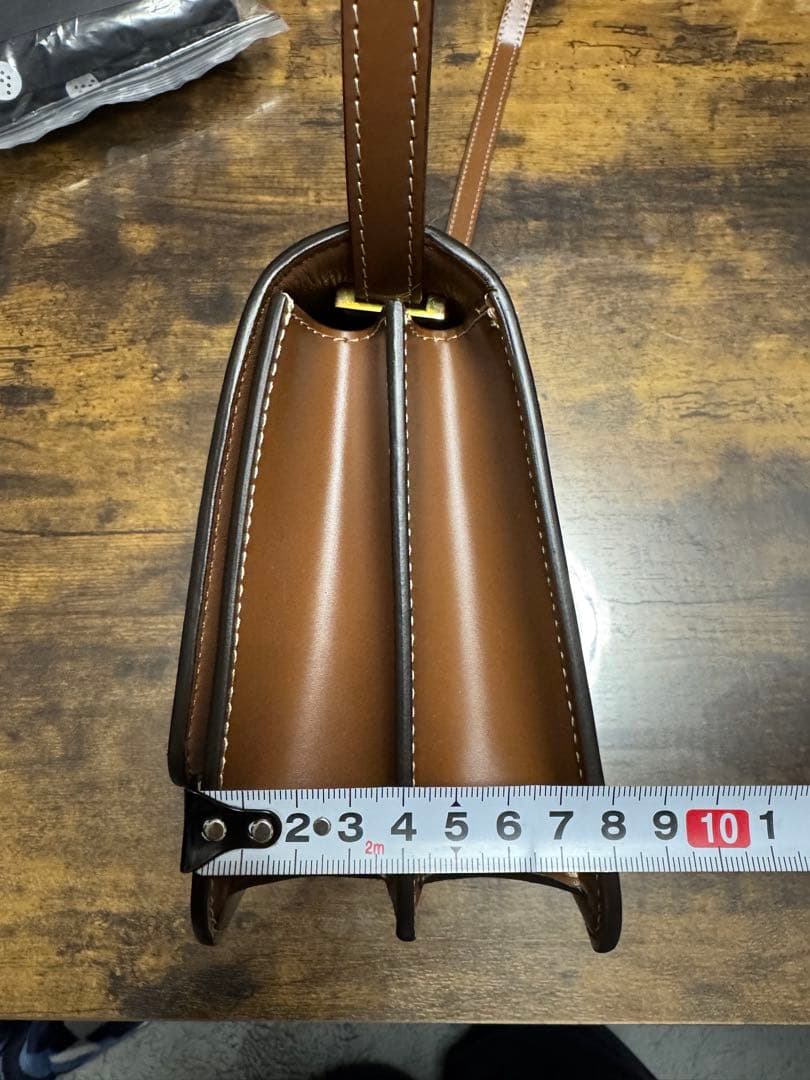 Burberry TB スモール ショルダーバッグ（キャンバス＆レザー）