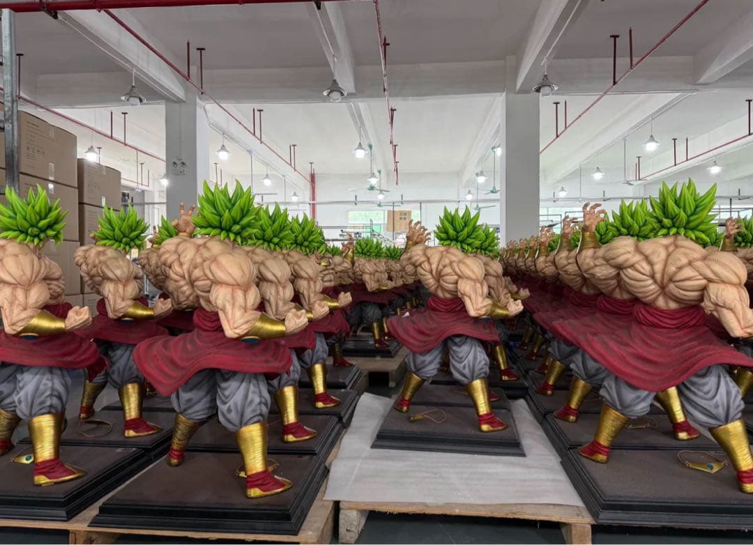 ドラゴンボール ブロリー ガレキ ガレージキット スタチュー X②⑨