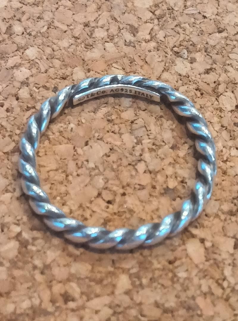 【専用】TIFFANY&Co. ツイストリング 9号（US5）